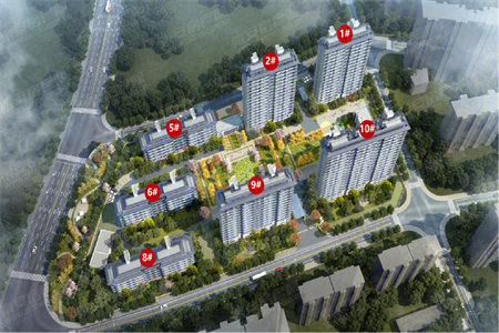 广济花苑两室二厅德仁俊园三室101平有储毛坯出售